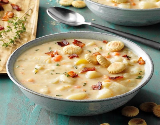 Clam Chowder one of the favorite food for americans